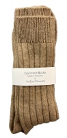 Scarf Company - Mens Cashmere Ribbed Socks